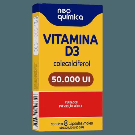 VITAMINA D 50.000UI C/8 NEO QUÍMICA