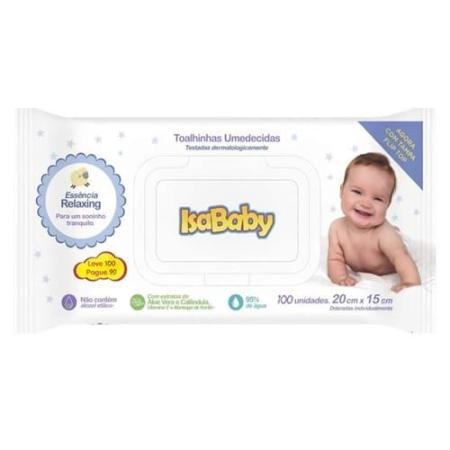 LENÇO UMEDECIDO ISABABY C/100