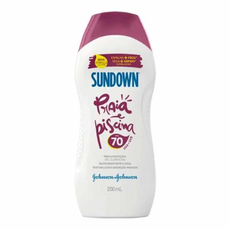 SUNDOWN PROTETOR SOLAR  FPS70 200ML