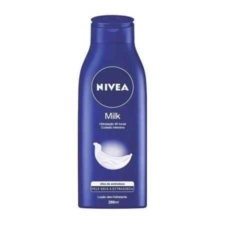 LOÇÃO NIVEA BODY MILK 200ML