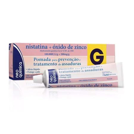 NISTATINA + OXIDO ZINCO NEO QUÍMICA
