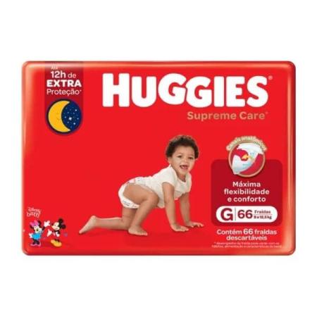 FRALDA HUGGIES SUPREME HIPER