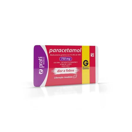 PARACETAMOL 750MG C/10 PRATTI D