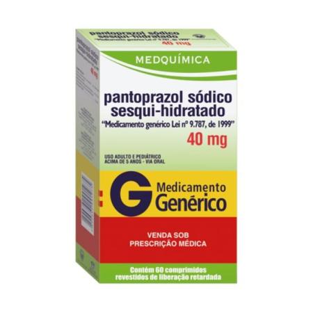 PANTOPRAZOL 40MG C/60 MEDQUIMICA