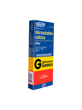 ATORVASTATINA 20MG TEUTO