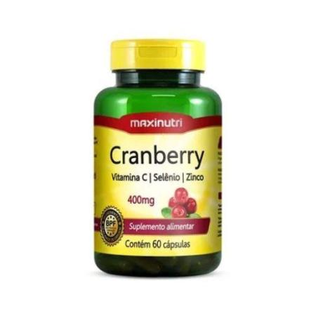  CRANBERRY 400mg MAXINUTRI 60 CAPSULAS