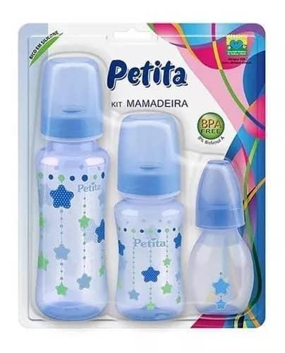 KIT MAMADEIRA PETITA C/3 AZUL