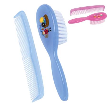 KIT ESCOVA E PENTE INFANTIL PETITA