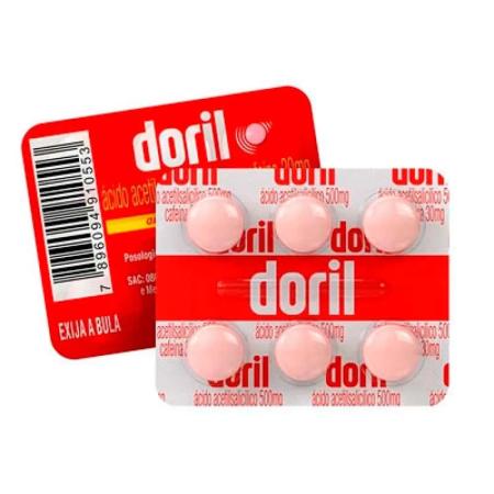 DORIL 500MG C/6