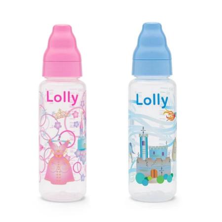 MAMADEIRA LOLLY 240ML (ROSA OU AZUL)