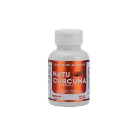 NATU CÚRCUMA - COM  CÚRCUMA 130mg + Ômegas