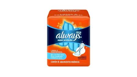 ABSORVENTE ALWAYS SECA ABAS C/8
