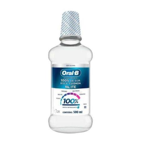 	 ENXAGUANTE BUCAL ORAL B Noite 500ml