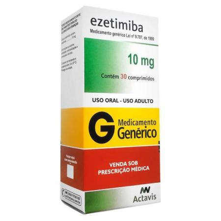 EZETIMIBA 10MG BIOLAB C/30