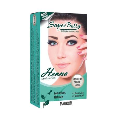 HENNA SUPER BELLA MARROM 