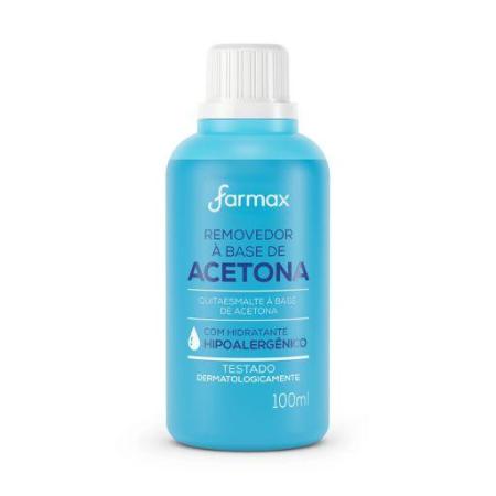 Removedor Esmalte Farmax Base Acetona 100ml