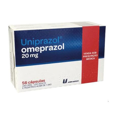UNIPRAZOL 20MG C/56 UNIÃO QUÍMICA 