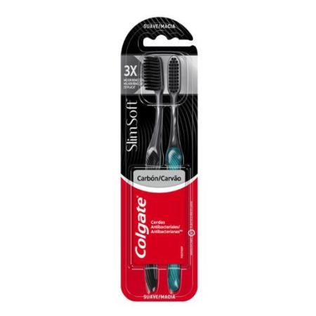 ESCOVA DENTAL COLGATE CARBON 2 Unidades