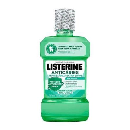 LISTERINE ANTICÁRIES ENXAGUANTE BUCAL 250mL