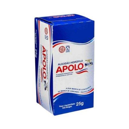  ALGODÃO HIDRÓFILO APOLO 25g
