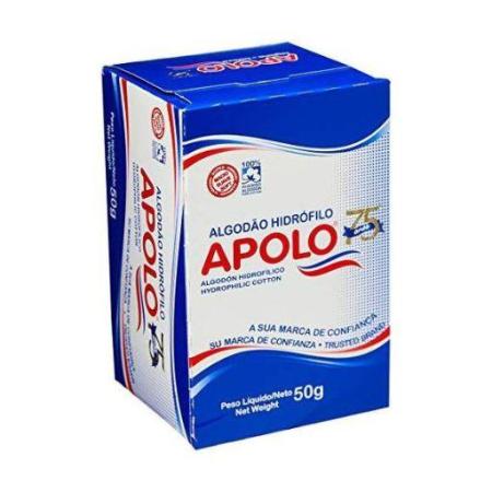  ALGODÃO HIDRÓFILO APOLO 50g
