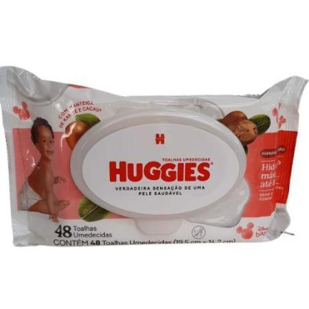 LENÇOS HUGGIES VERMELHO COM 48 UNIDADES 