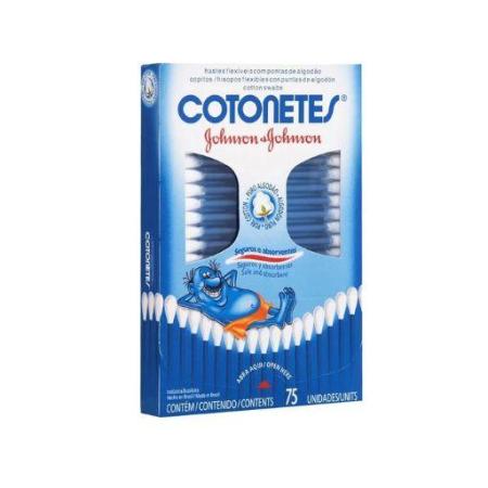 HASTES FLEXÍVEIS COTONETES CX COM 75 Unidades