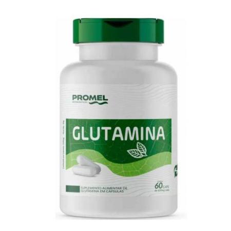 GLUTAMINA PROMEL COM 60 CÁPSULAS