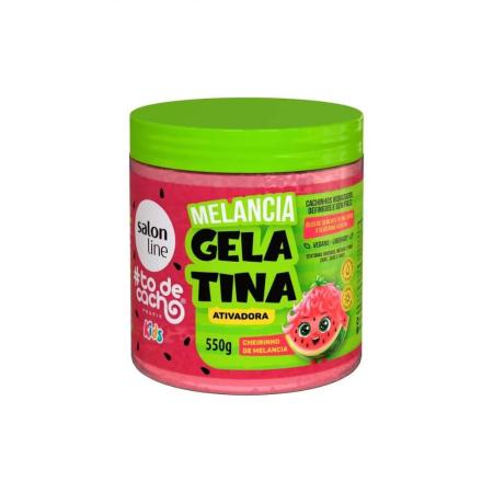 GELATINA SALON LINE KIDS TÔ DE CACHO 550G 