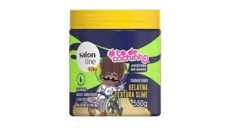 GELATINA TEXTURA SLIME SALON LINE KIDS TÔ DE CACHINHO 550G 