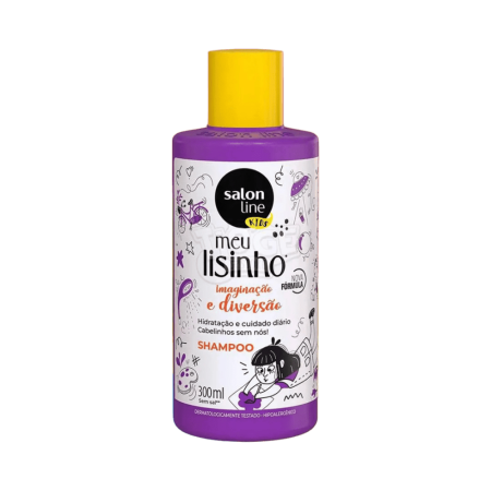 SHAMPOO MEU LISINHO SALON LINE KIDS IMAGINAÇÃO E DIVERSÃO 300ML