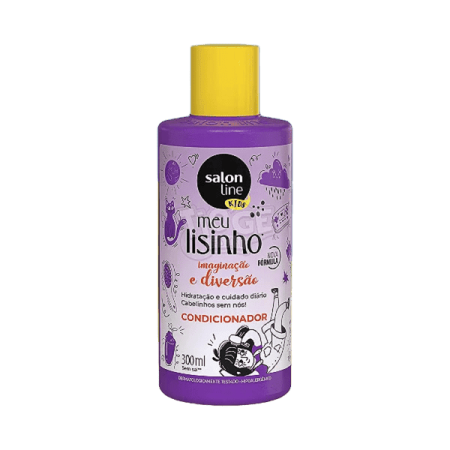 CONDICIONADOR MEU LISINHO SALON LINE KIDS IMAGINAÇÃO E DIVERSÃO 300ML
