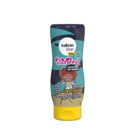 CONDICIONADOR SALON LINE KIDS TÔ DE CACHINHO AVENTURA NO BANHO 300ML