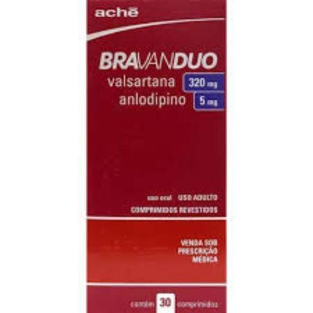 BRAVAN DUO 320MG+5MG C/30 COMPRIMIDOS
