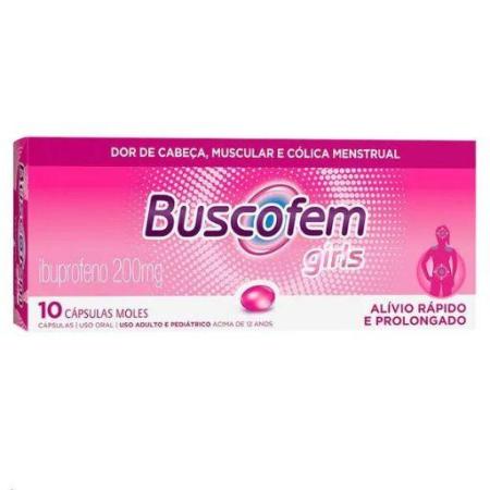 BUSCOFEM GIRLS 10 CÁPSULAS MOLES