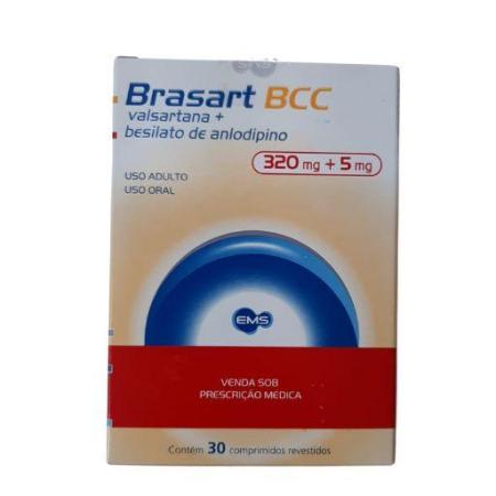 BRASART 32OMG+5MG C/ 30 COMPRIMIDOS 