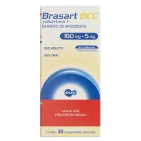 BRASART BCC 160MG + 5MG C/30 COMPRIMIDOS