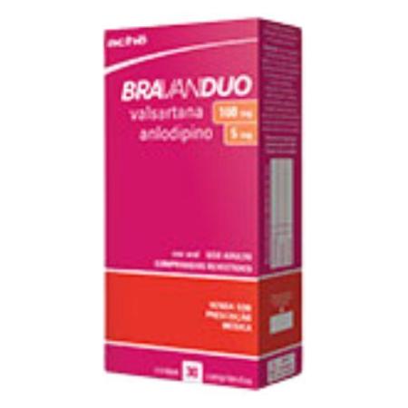 BRAVAN DUO 16OMG+5MG C/30 COMPRIMIDOS