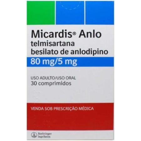 MICARDIS ANLO 80MG/5MG C/30 COMPRIMIDOS