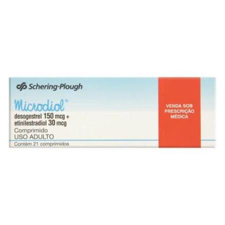 MICRODIOL 150MCG/30MCG C/21 COMPRIMIDOS