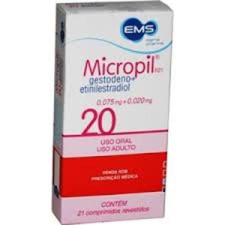MICROPIL C/21 COMPRIMIDOS