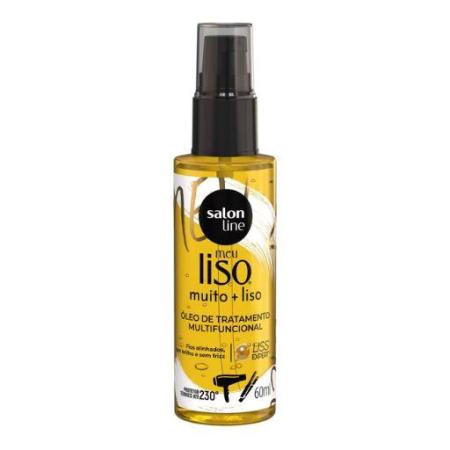 ÓLEO DE TRATAMENTO SALON LINE MEU LISO  MUITO + LISO 60ML