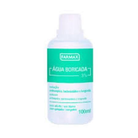 ÁGUA BORICADA FARMAX 100ML