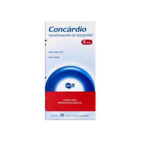CONCÁRDIO 5MG C/30 COMPRIMIDOS