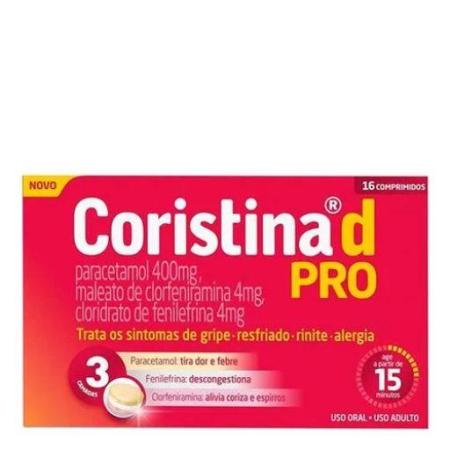 CORISTINA D PRO C/16 COMPRIMIDOS