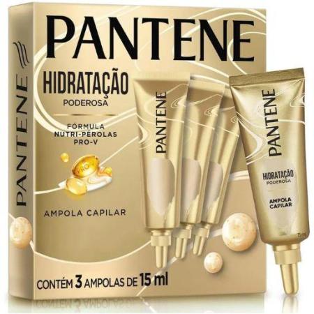 AMPOLA CAPILAR PANTENE HIDRATAÇÃO CX C/3 15ML