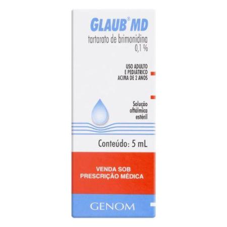 GLAUB MD SOLUÇÃO OFTÁLMICA 5ML
