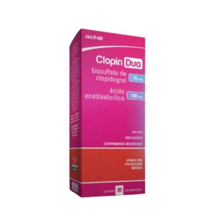 CLOPIN DUO 75MG/1OOMG C/3O COMPRIMIDOS