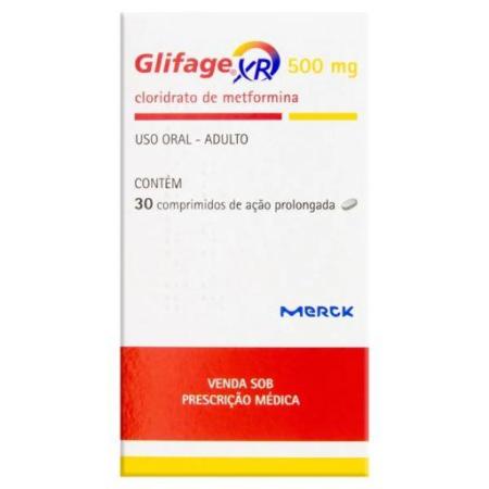 GLIFAGE XR 500MG C/30 COMPRIMIDOS