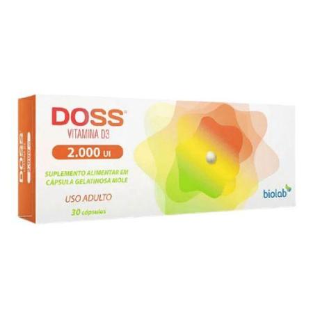 DOSS 2.000UI C/30 CÁPSULAS GELATINOSAS MOLES
